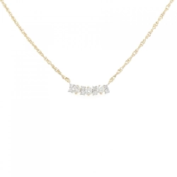 K18YG/K18WG Dây chuyền kim cương 0.43CT - Hàng hiệu Chính hãng