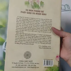 33 Năm Phụng Sự Phật Giáo Và Nhân Sinh 1018912