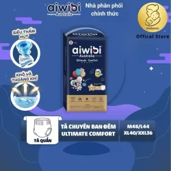 Tã quần sơ sinh Aiwibi Australia size XXL 36 miếng mẫu mới 597055