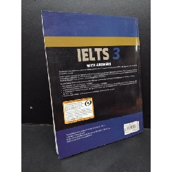 Cambridge English IELTS examination papers with answers 3 mới 80% bẩn bìa, tróc gáy, ố nhẹ, có chữ ký trang đầu, có chữ viết, kèm CD HCM1209 Cambridge Esol HỌC NGOẠI NGỮ 916814