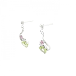 K10WG Bông tai đá màu hình trái tim - Hàng hiệu Chính hãng 861568