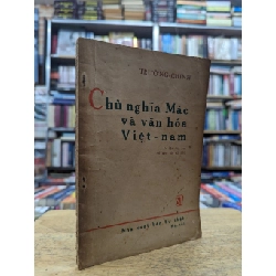 Chủ nghĩa Mác và văn hoá Việt-nam - Trường Chinh