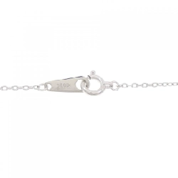 K18WG Hoa Đá Kim Cương Dây Chuyền 0.74CT - Hàng hiệu Chính hãng 863136