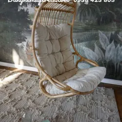 Xích đu mây ban công 792495