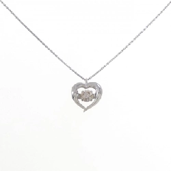 Dây chuyền kim cương hình trái tim PT900/PT850 0.30CT - Hàng hiệu Chính hãng