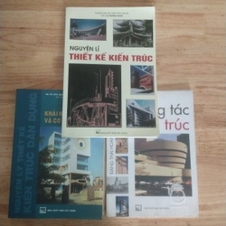 Bộ 3 Sách Kiến trúc cũ: Nguyên lý thiết kế kiến trúc + Khái niệm kiến trúc + Sáng tác 547779