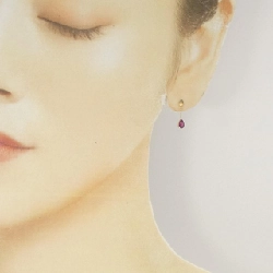 K18YG Tourmaline Bông tai - Hàng hiệu Chính hãng 869647