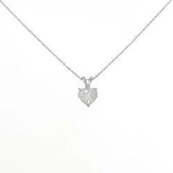 Dây chuyền kim cương hình trái tim PT900/PT850 0.622CT - Hàng hiệu Chính hãng