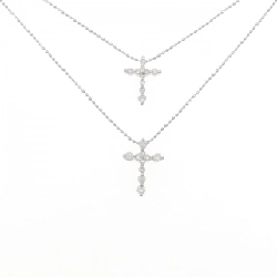 Dây chuyền kim cương PT900/PT850 0.50CT - Hàng hiệu Chính hãng