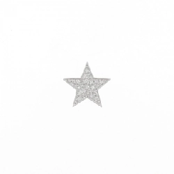 Bông tai hình ngôi sao Bijudeum 0.10CT một bên