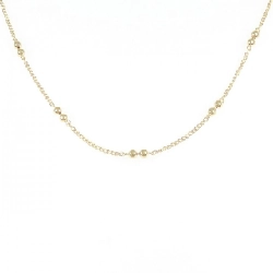 K18YG Dây chuyền - Hàng hiệu Chính hãng