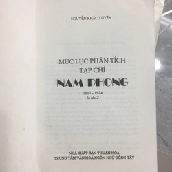 MỤC LỤC PHÂN TÍCH TẠP CHÍ NAM PHONG 502450