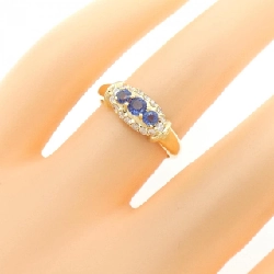Nhẫn Sapphire K18YG 0.39CT 668995