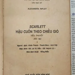 HẬU CUỐN THEO CHIỀU GIÓ, tác giả Alexandra Ripley, trọn bộ 4 tập 703585