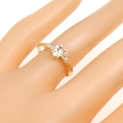 Nhẫn Aquamarine K18YG - Hàng hiệu Chính hãng 850843