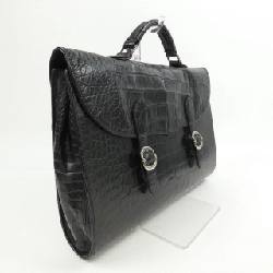 Cặp da cá sấu CHROME HEARTS BRIEFCASE ALLIGATOR 300015663AA9XXX001 - Hàng hiệu Chính hãng 900461