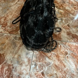 Balo nữ Chanel Size M 10*20*15 đen  193581
