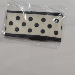 Combo 3 dây buộc tóc, 1 nơ kẹp trắng 466291