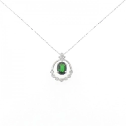 Dây chuyền Green Garnet PT900/PT850 1.47CT - Hàng hiệu Chính hãng