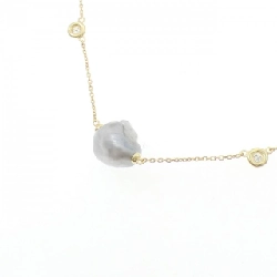 K18YG Ngọc trai đen dây chuyền - Hàng hiệu Authentic 847644