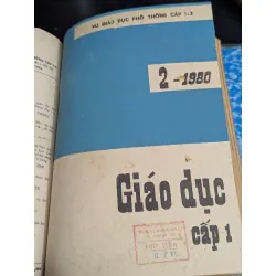 Tập san giáo dục cấp 1 + cấp 2 - các năm 1979,1980,1981 ( tổng cộng 25 số ) 590920