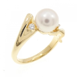 Nhẫn ngọc trai Akoya Mikimoto 6.9mm - Hàng hiệu Chính hãng