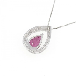 Dây chuyền ruby PT 0.75CT - Hàng hiệu chính hãng 863344