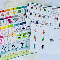 Bộ sách Numberblocks 30 cuốn tiếng Anh 391951