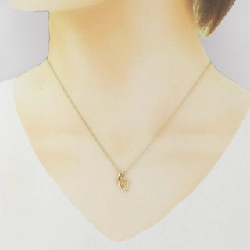 K18YG Dây chuyền kim cương 0.10CT - Hàng hiệu Chính hãng 863998