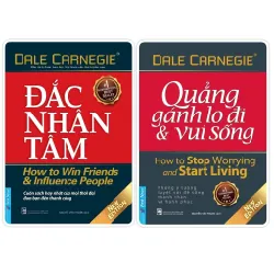 Sách - Combo Đắc Nhân Tâm (Khổ Nhỏ) + Quẳng Gánh Lo Đi Và Vui Sống (Khổ Nhỏ) - Trí Việt - NENA2509 Blogmeo21025