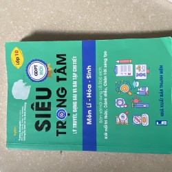 Siêu trọng tâm toán lý hóa văn anh lớp 10 chương trình mới 8274