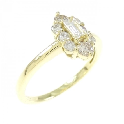 【Sản phẩm mới】Nhẫn kim cương K18YG 0.51CT