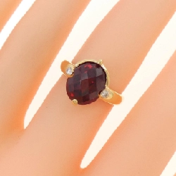 Nhẫn Garnet K18YG 4.93CT - Hàng hiệu Chính hãng 855861