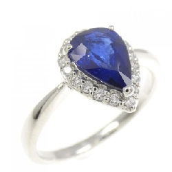 Nhẫn Sapphire PT950 1.34CT - Hàng hiệu Chính hãng
