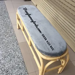 Ghế mây tự nhiên không tựa nhỏ gọn 675439