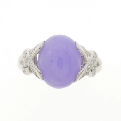 Nhẫn PT900 Ngọc Bích Tím 3.58CT - Hàng hiệu Chính hãng 852482