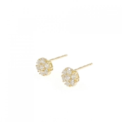 K18YG Bông tai kim cương 0.30CT - Hàng hiệu Chính hãng 869128