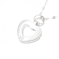 K18WG Dây chuyền kim cương hình trái tim 0.01CT - Hàng hiệu Chính hãng 867771