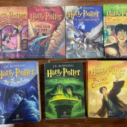 Harry Potter full bộ 7 tập bìa hoạt hình( số la tinh) B
