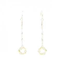 K18YG Bông tai kim cương 0.06CT - Hàng hiệu Chính hãng