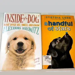 Combo ngoại văn về cún yêu: Inside of a dog & a handful of stars