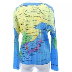 Pleats Please BẢN ĐỒ THẾ GIỚI PP81-JK592 7563012 Áo - Hàng hiệu Chính hãng 823303