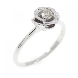 Nhẫn kim cương K18WG hồng 0.06CT