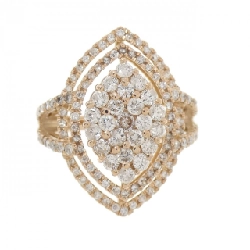 Nhẫn kim cương K18PG 1.13CT 670460