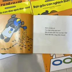 Bộ sách 10 cuốn : cùng chơi với gấu con 0-3 tuổi rất hữu dụng - EHON NHẬT BẢN  1027480