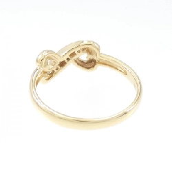 Nhẫn kim cương K18YG 0.03CT 671461