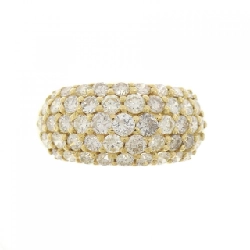 Nhẫn kim cương Pavé K18YG 2.085CT - Hàng hiệu Chính hãng 851732