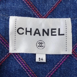 【Khuyến mãi】Áo khoác denim CHANEL 642612