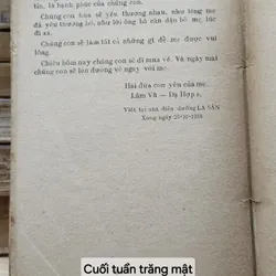 CUỐI TUẦN TRĂNG MẬT - Tiểu thuyết của Nguyễn Quang Hà 706281