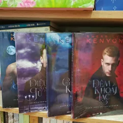 [Combo 4 Cuốn] Series Thợ Săn Đêm (Phần 1, 2, 3, 4) - Sherrilyn Kenyon - Like New 996531